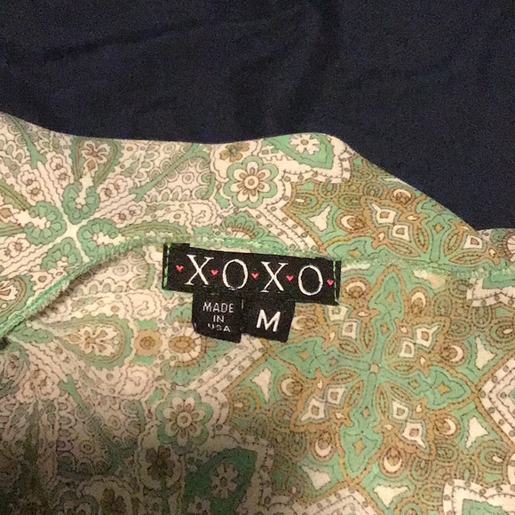 2/$20 XOXO handkerchief style top - Picture 3 of 3